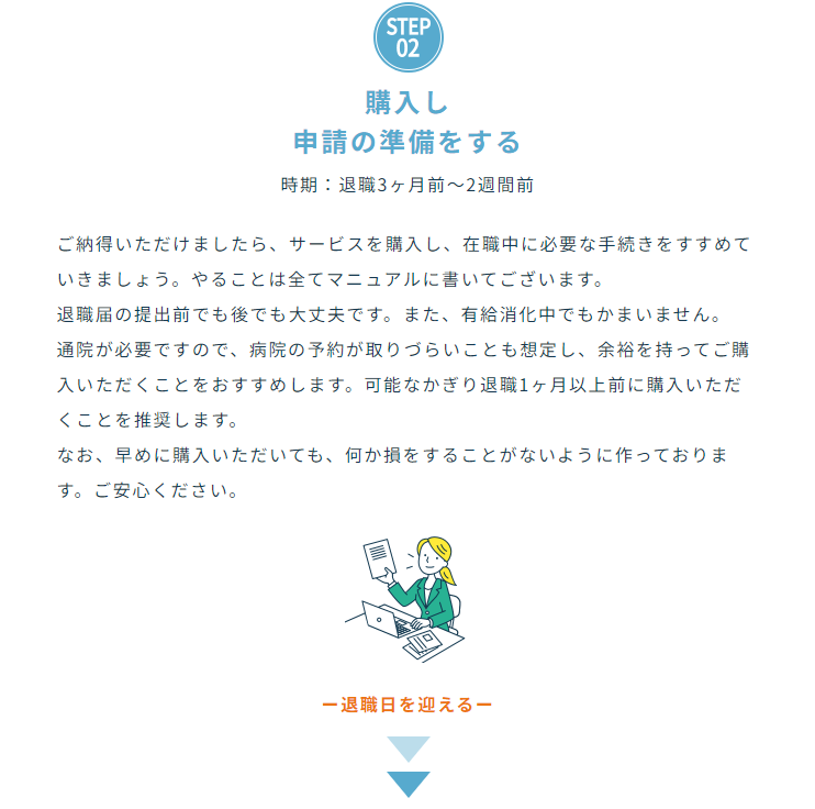 三浦龍馬ー退職相談ー受給の流れ2